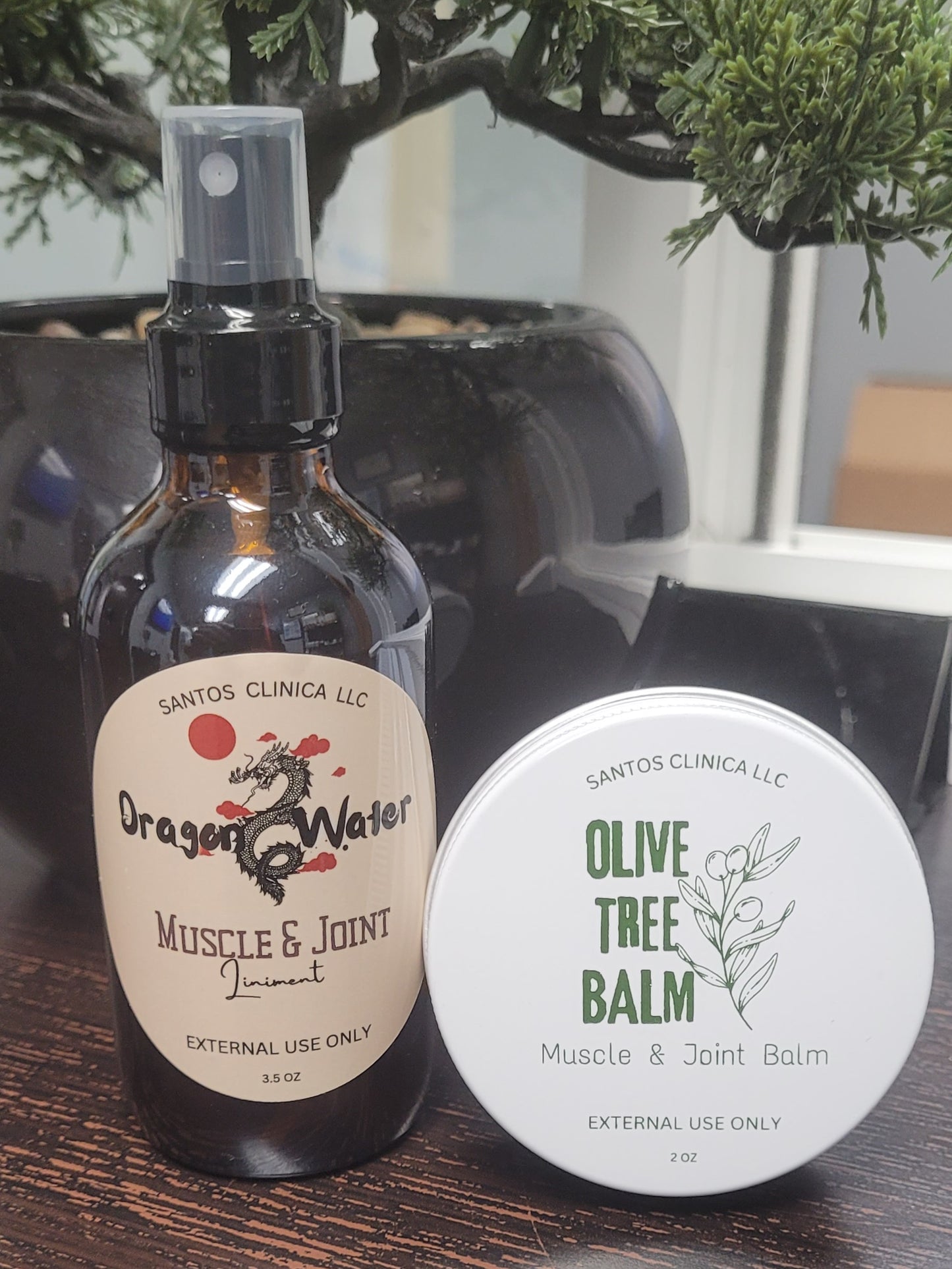 Bundle: Olive Tree Balm & Dragon Water