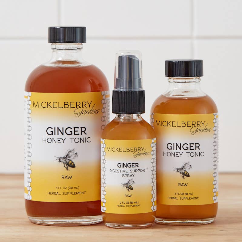 Ginger Honey Tonic — promotes healthy digestion: 8oz