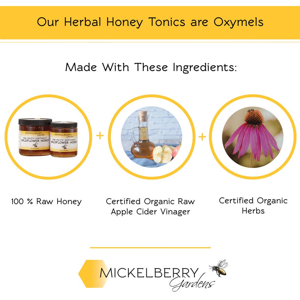 Ginger Honey Tonic — promotes healthy digestion: 8oz
